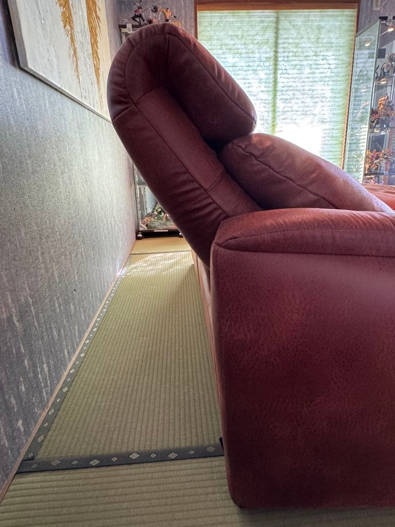 東京インテリア 電動リクライニング2人掛けソファ