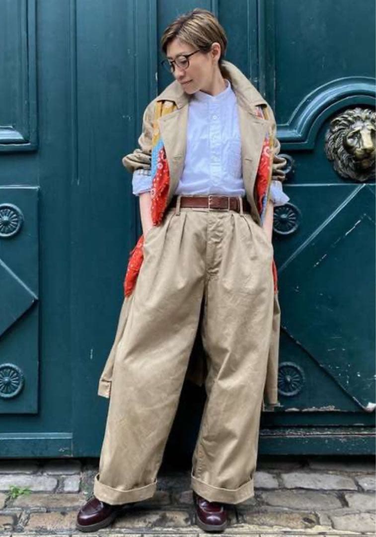 【45R】現行品✨おこめチノのシャルロットバギー