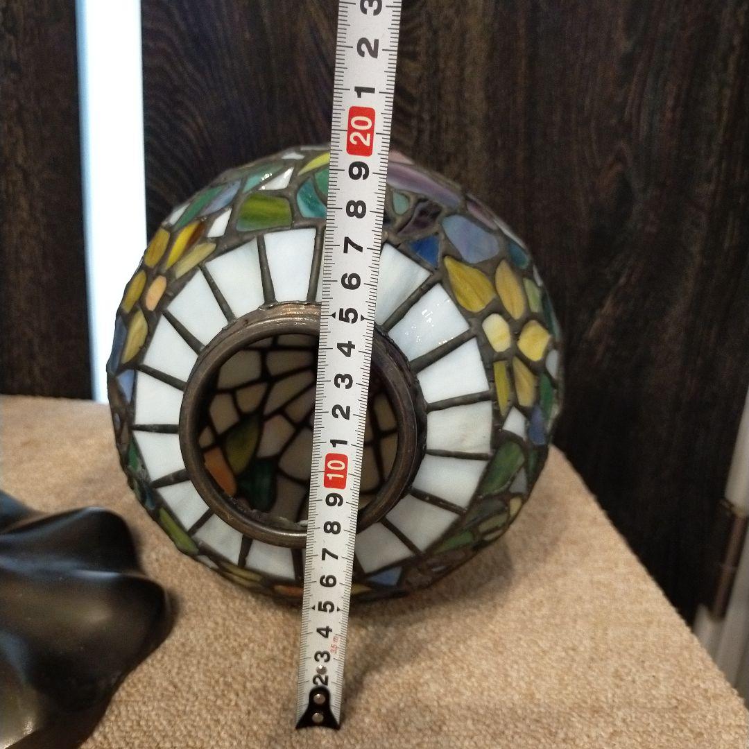 586 ステンドグラス球型フロアスタンド