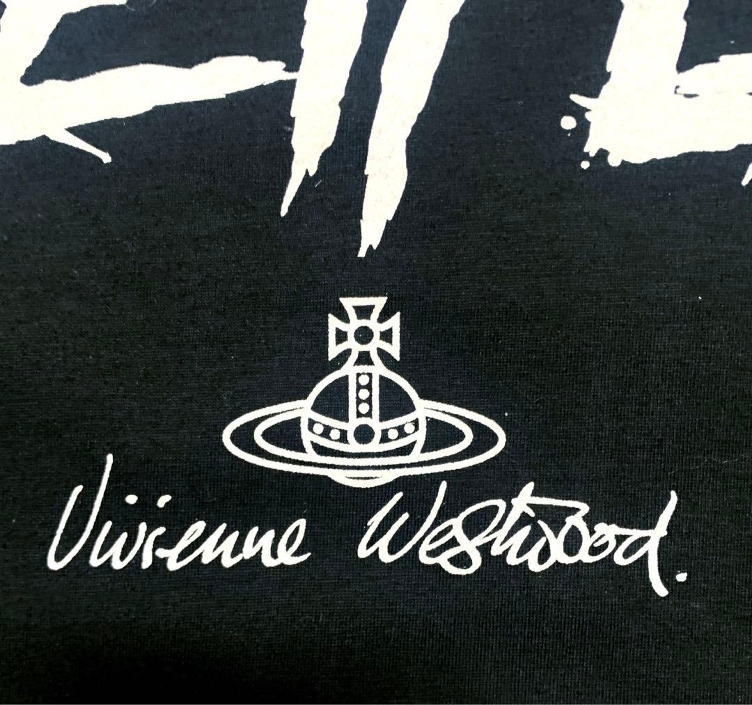 タ*イ様 Vivienne Westwood 追悼Tシャツ 着丈75 両面プリン