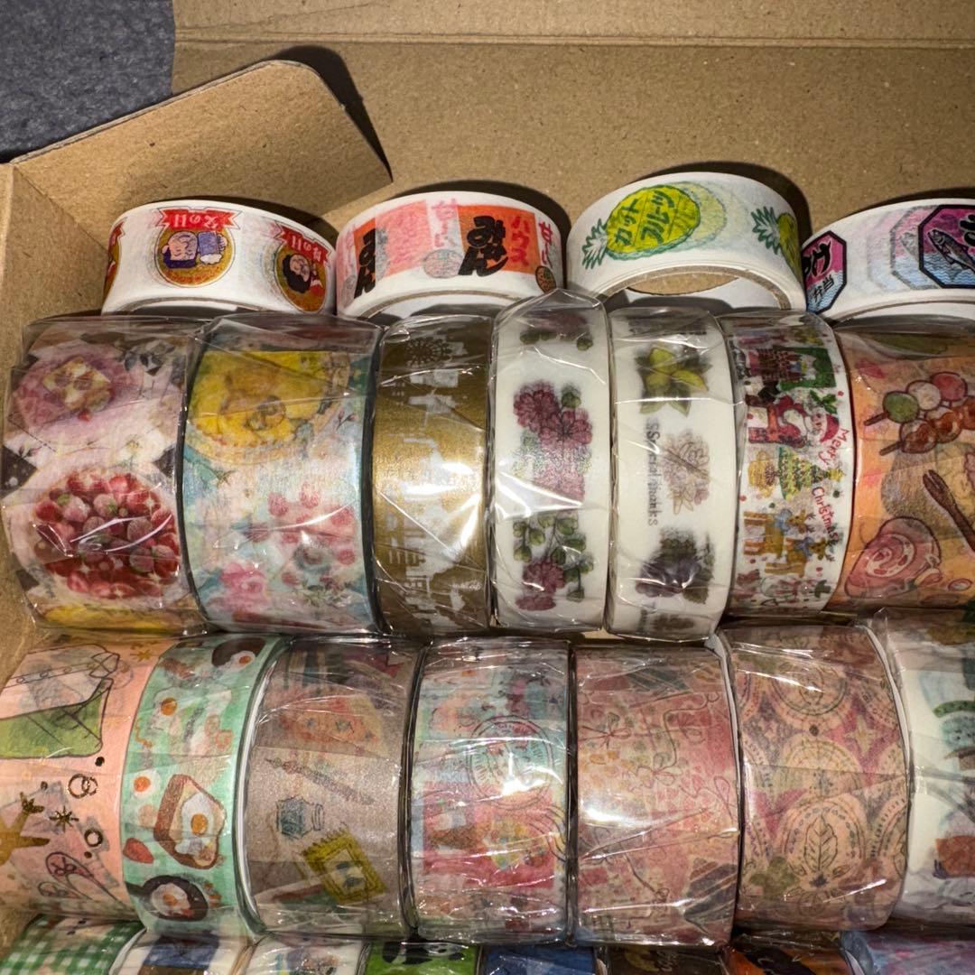 マスキングテープ　まとめ売り　新品　個人作家　ヨハク　meribun