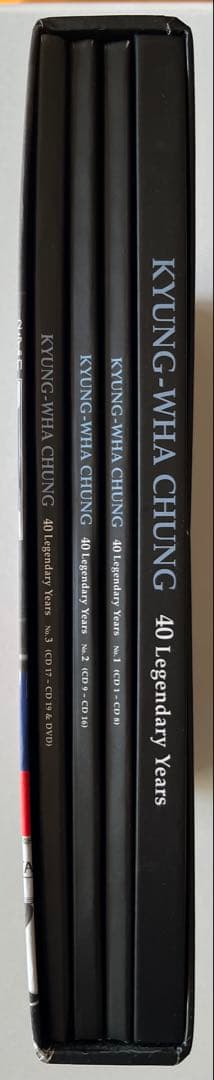 チョン・キョンファ/演奏活動40周年記念豪華ボックス(19CD+1DVD)