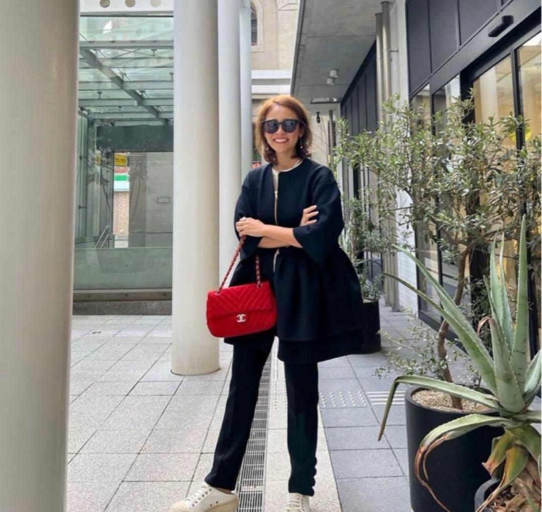 【美品】完売品✨️ロージーモンスター ノーカラー プックリ ジャケット フリル 黒