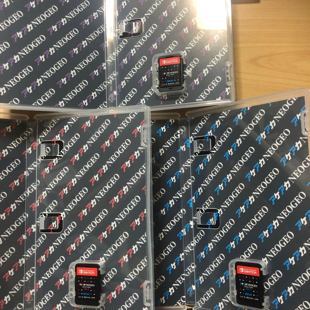 Switch アケアカNEOGEO セレクション Vol.1、2、5 セット！