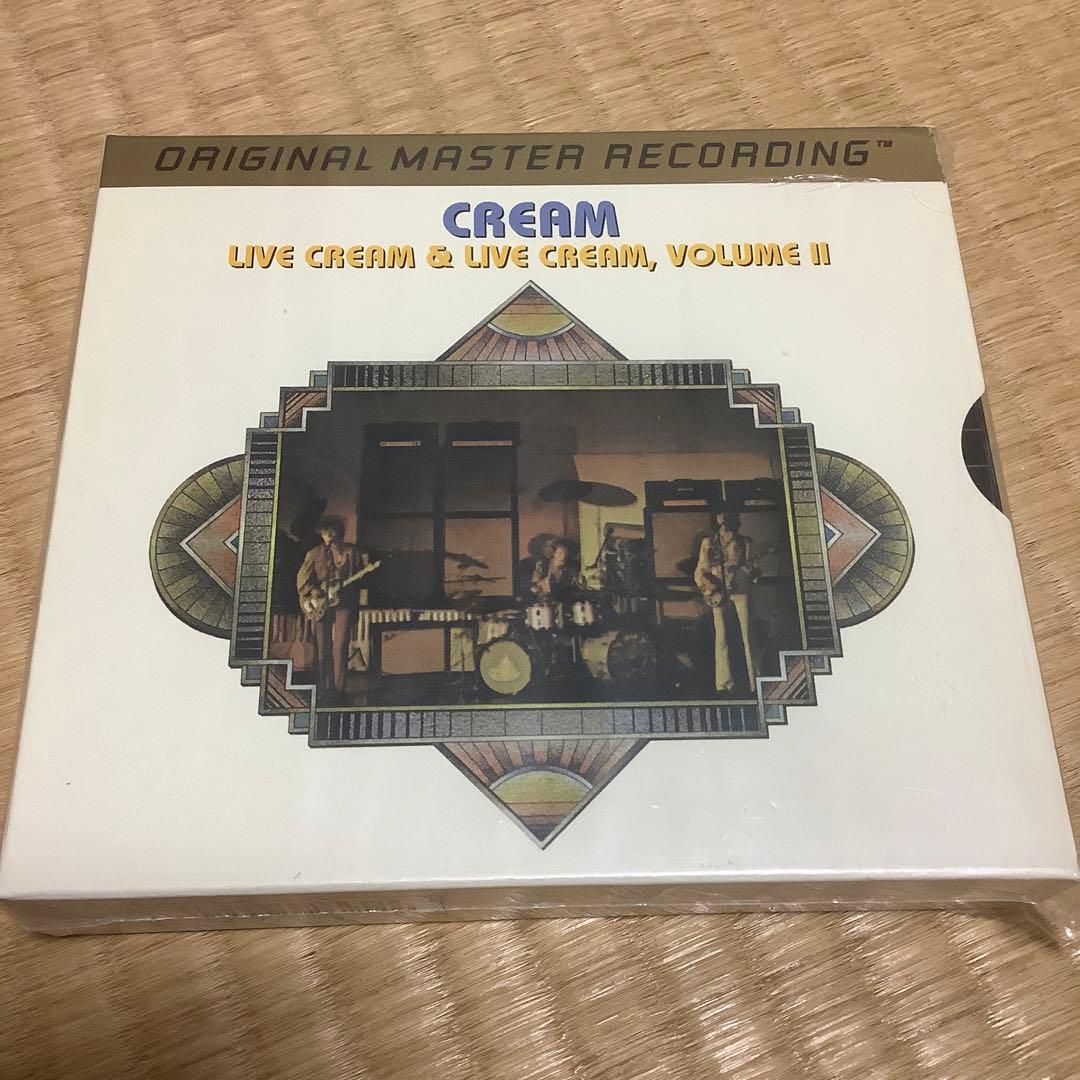 洋楽 CREAM LIVE CREAM & LIVE CREAM, VOLUME II