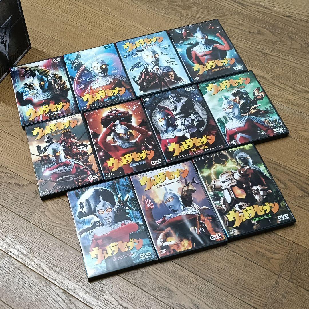 平成ウルトラセブン DVD 全11巻セットI 未視聴 美品AK11