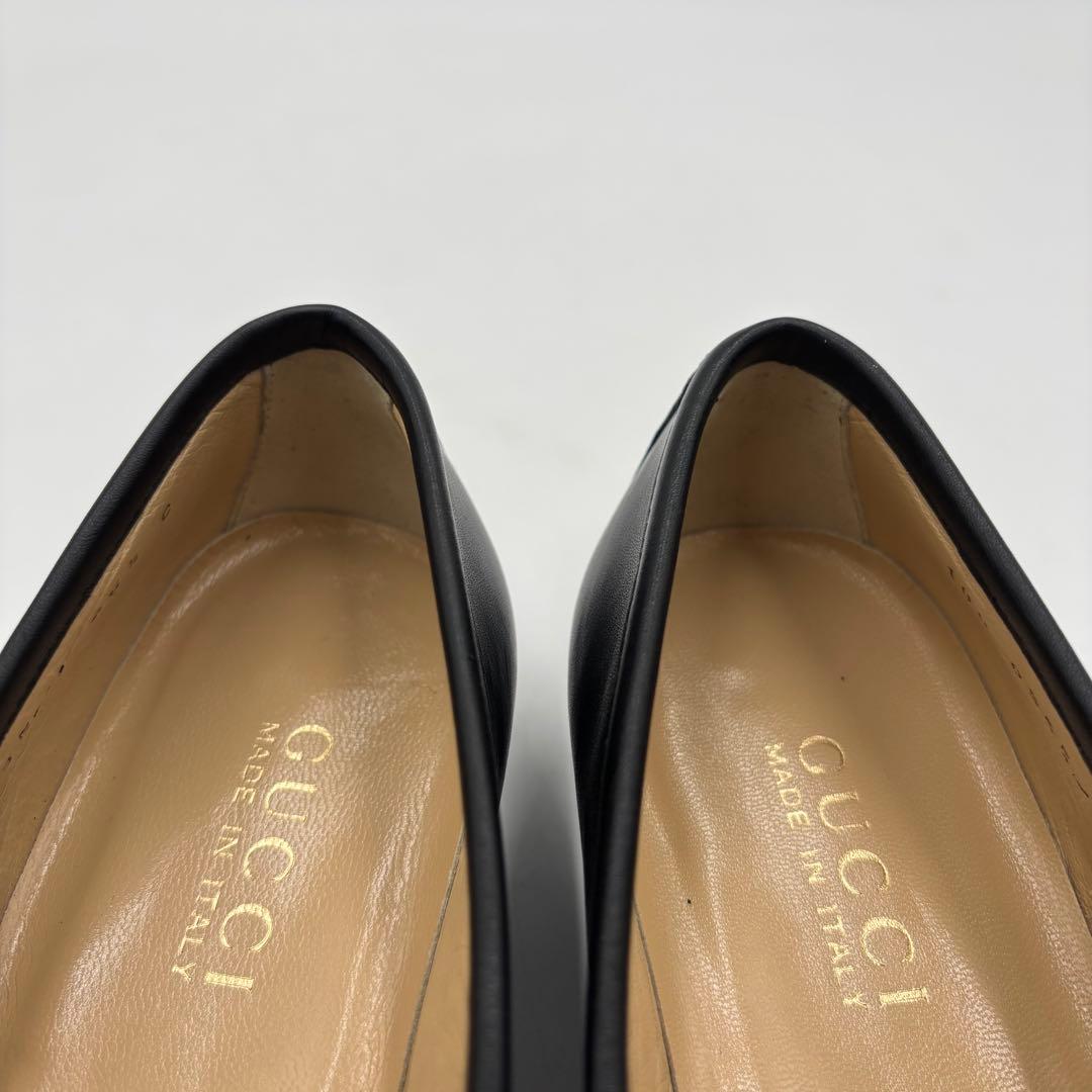 GUCCI グッチ ホースビット レザー ローファー 36 1/2 約23,5㎝