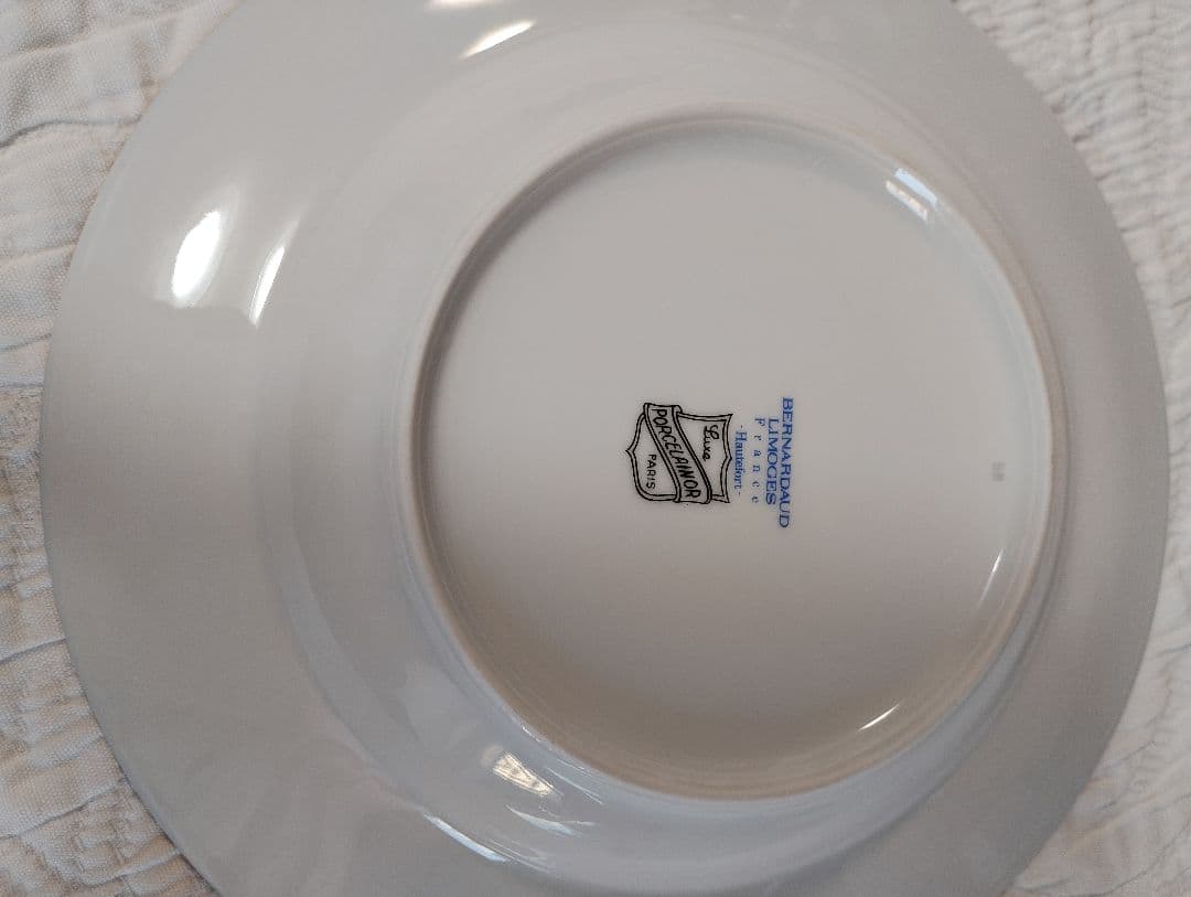 Kao様 検討品　Bernardaud ユーフォート 4枚セット