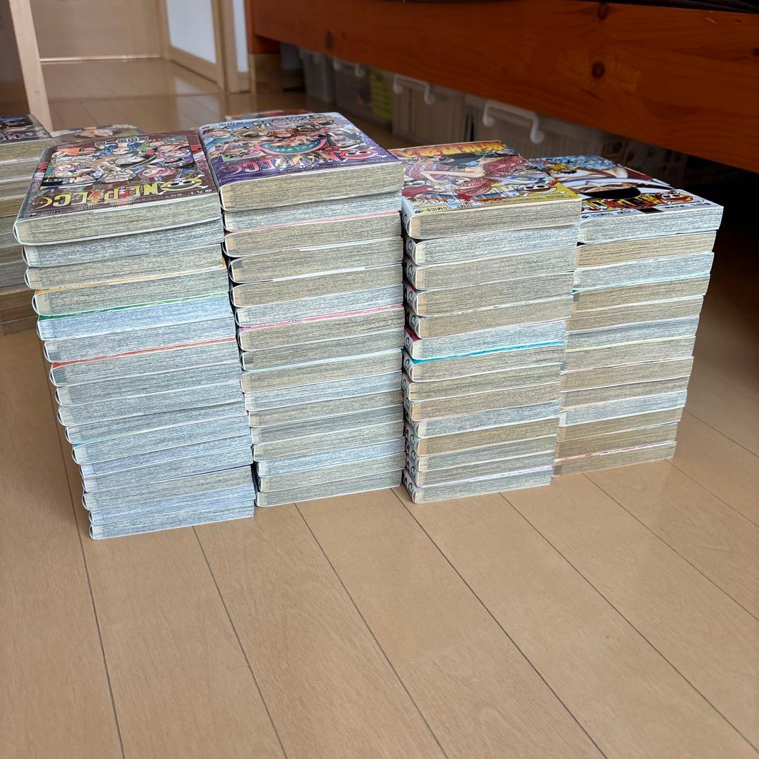 ONE PIECE 1巻から104巻と106巻