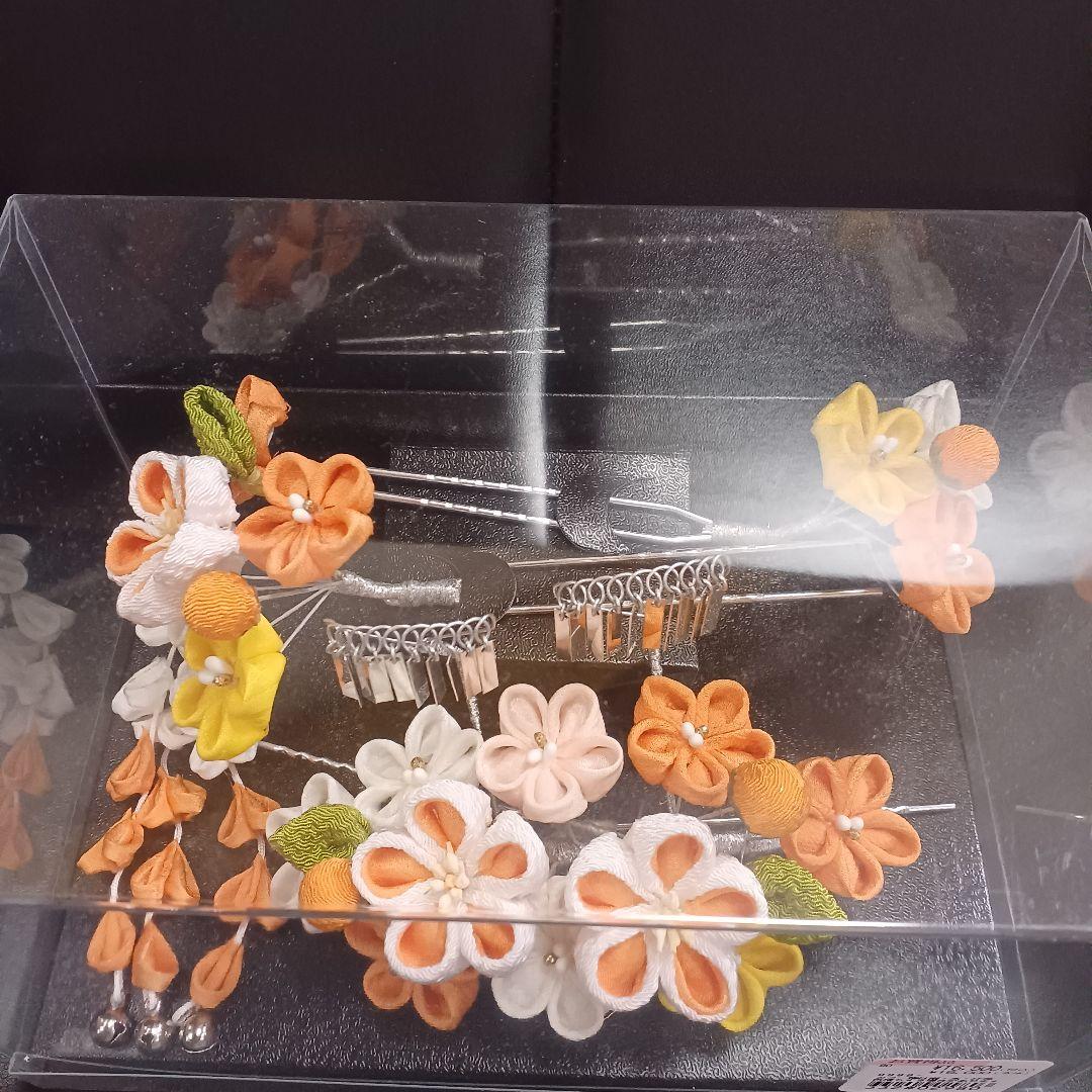 新品【七五三】和装髪飾り　勝山かんざし　簪　日本髪　日本舞踊　お正月　ハレの日