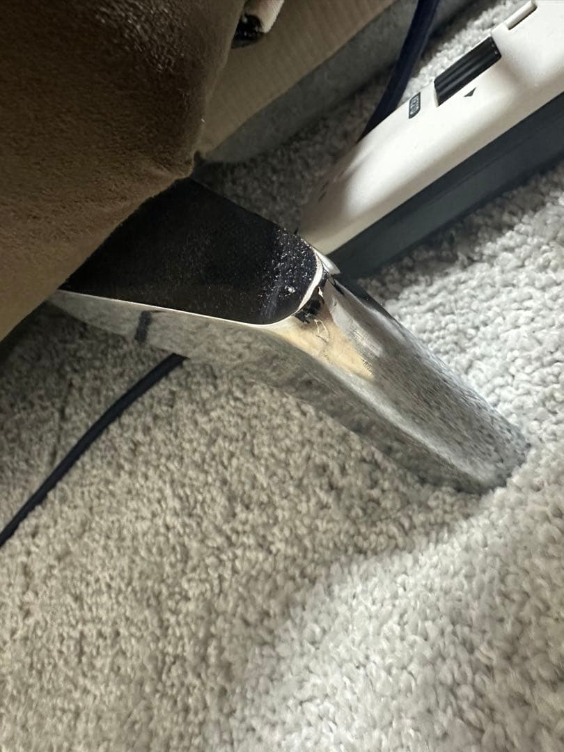 ブラウン　三人掛けソファー