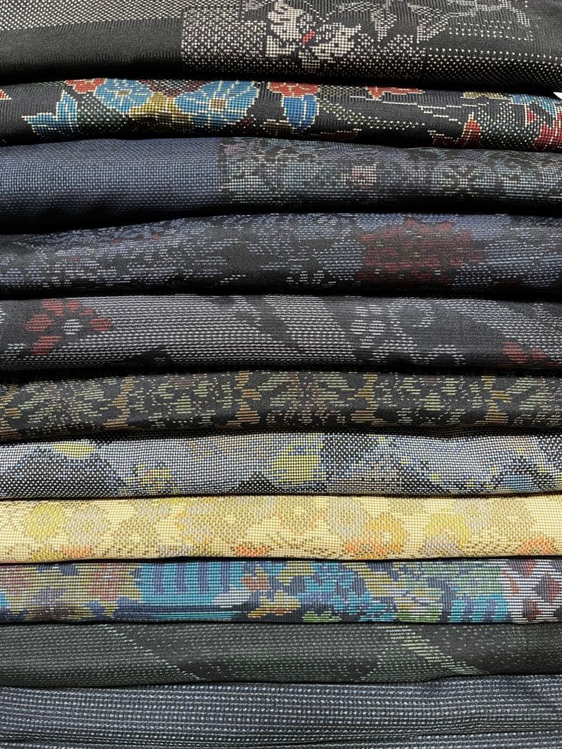 着物リメイク用 大島紬など 紬のセット まとめ売り B-1