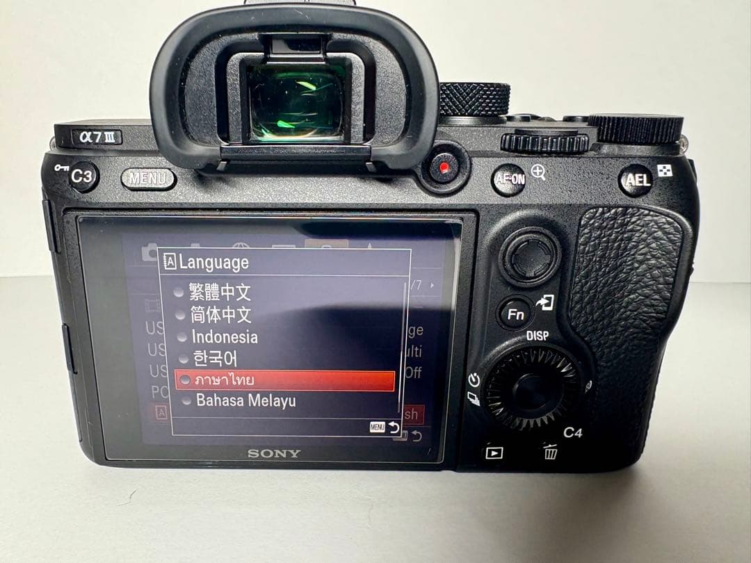 【美品】SONY α7 III ILCE-7M3 ボディ
