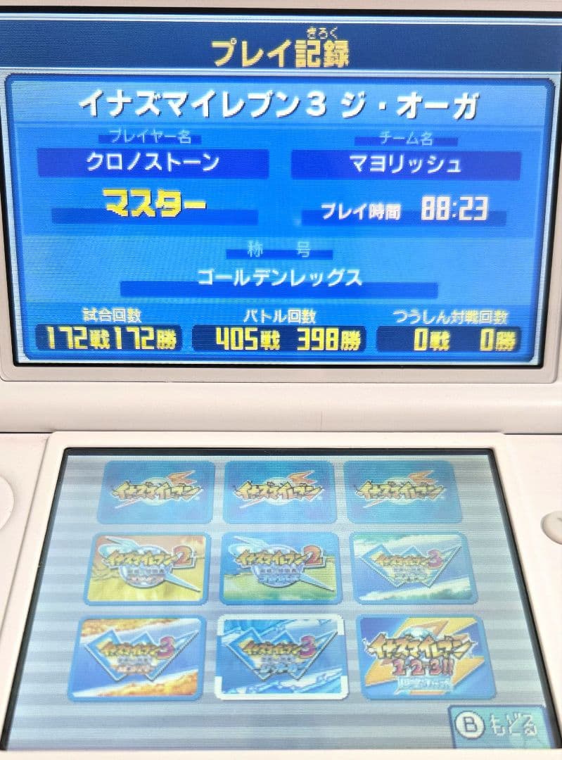 3DS イナズマイレブン 1・2・3！！円堂守伝説