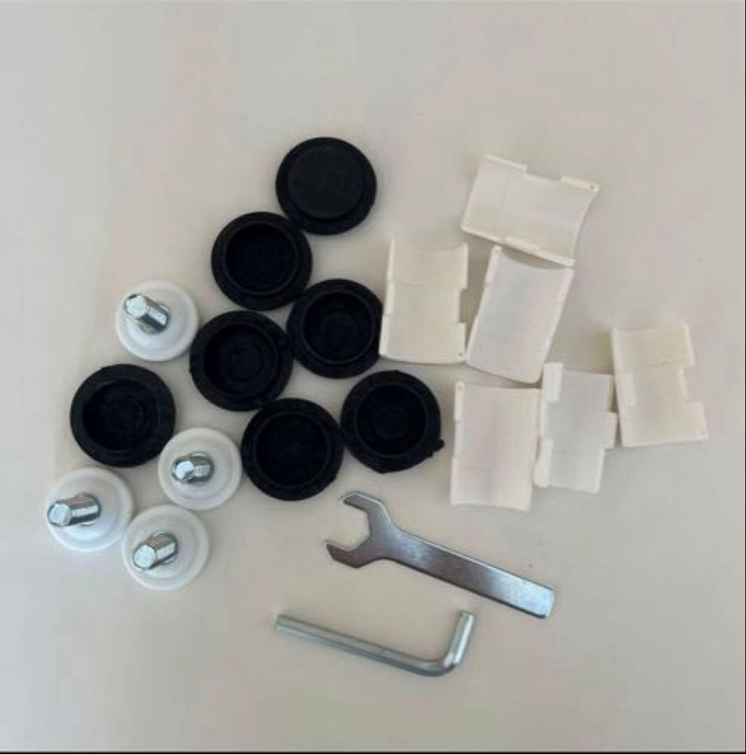 【世田谷区引取限定】ダブルベッド・ハンガーラック(おまけマット)