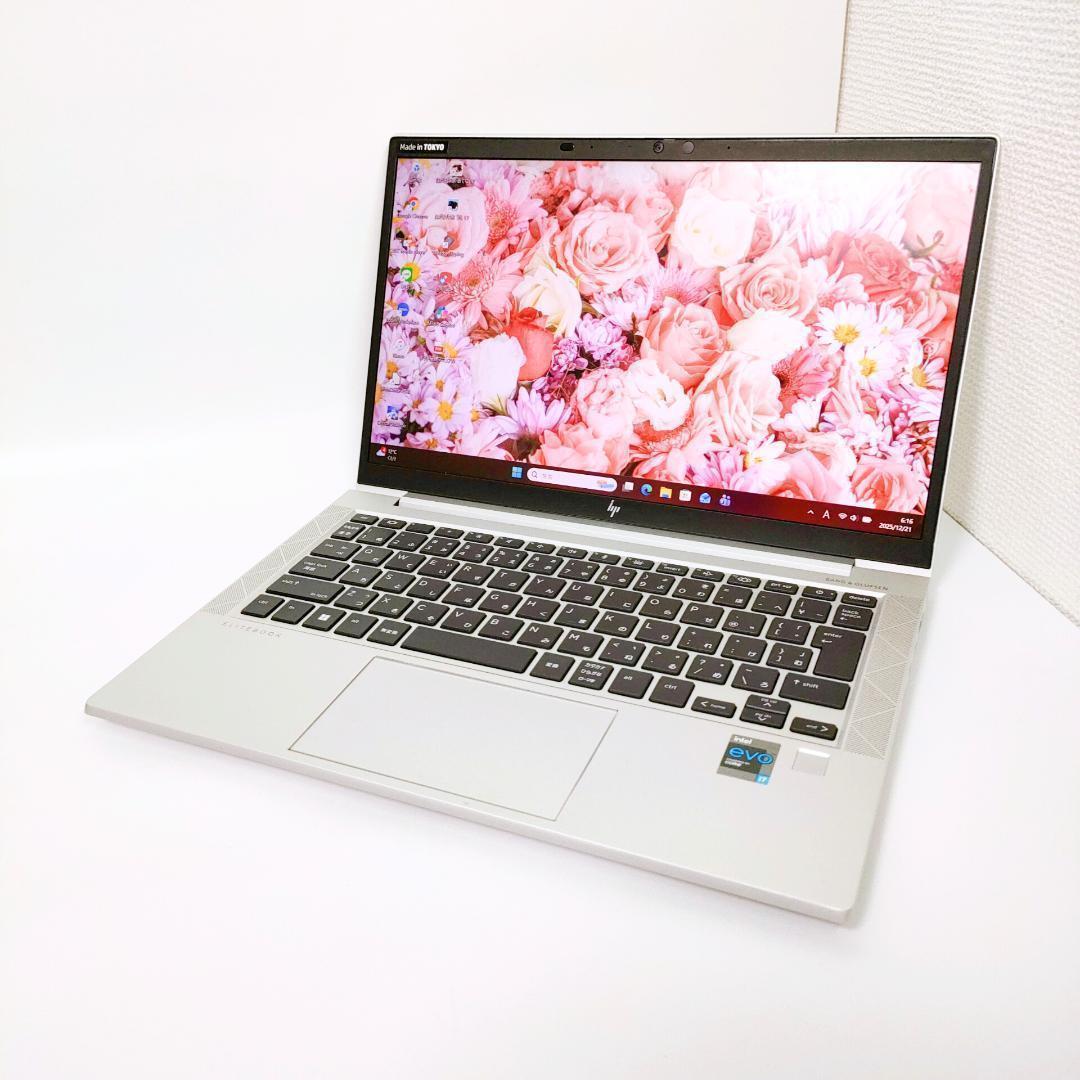 第11世代i7✨️16GB/SSD512G/小型/HP/カメラ付きノートパソコン