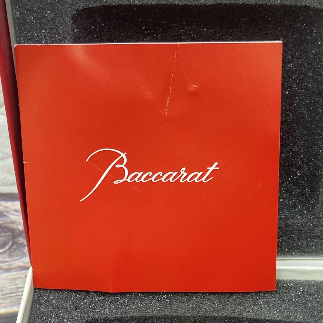 【美品】バカラ　お茶犬　伊藤園　犬　ドッグ　箱付き　クリスタルオブジェ