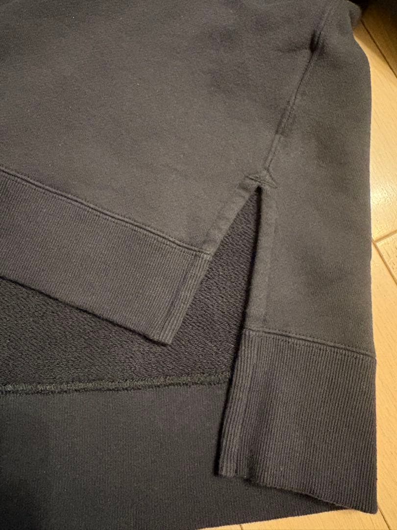 フレームワーク　ボートネックワイドスウェット　スミクロ　FRAMeWORK