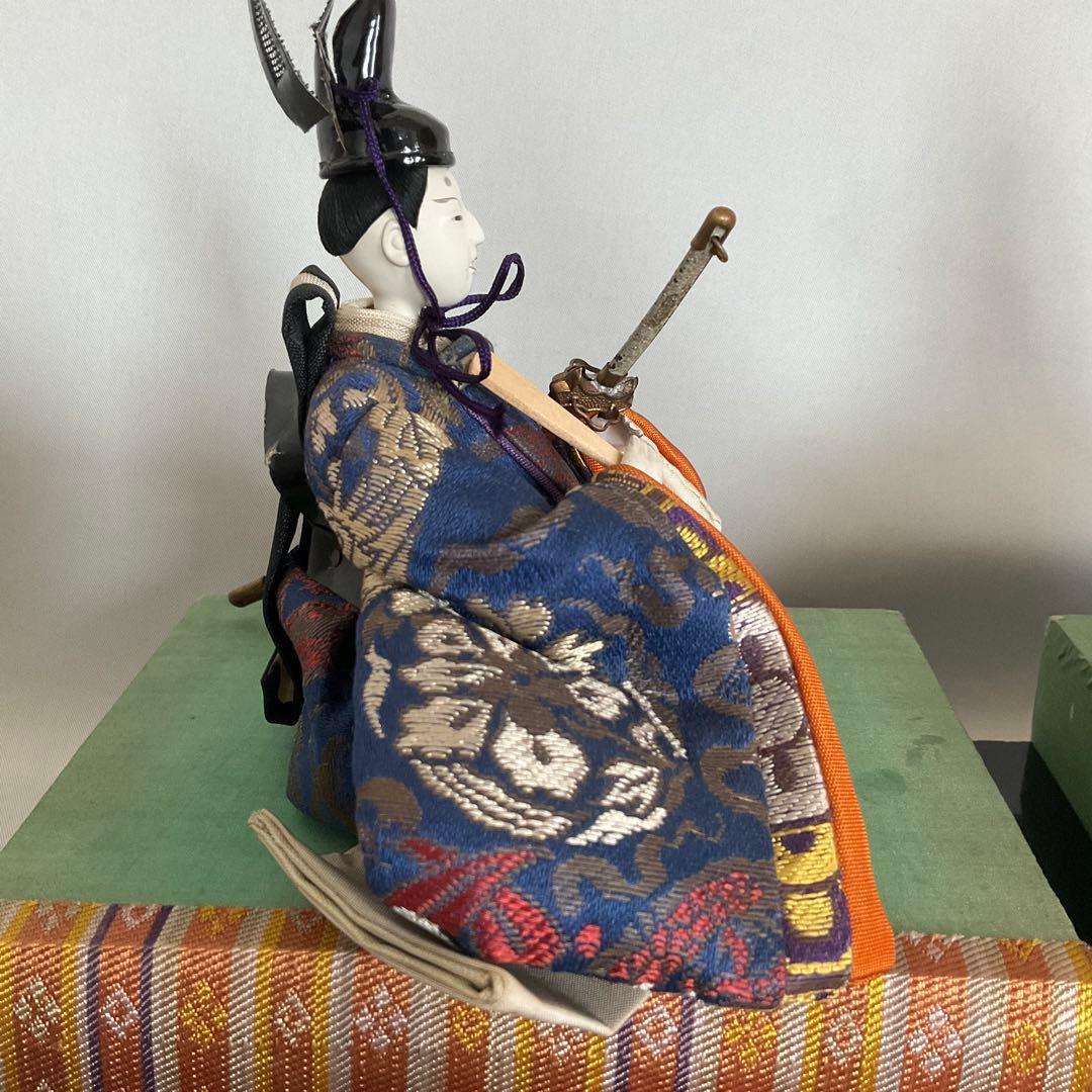 お雛様　親王飾　おひな様　雛祭り　レトロ　吊し雛　雛道具