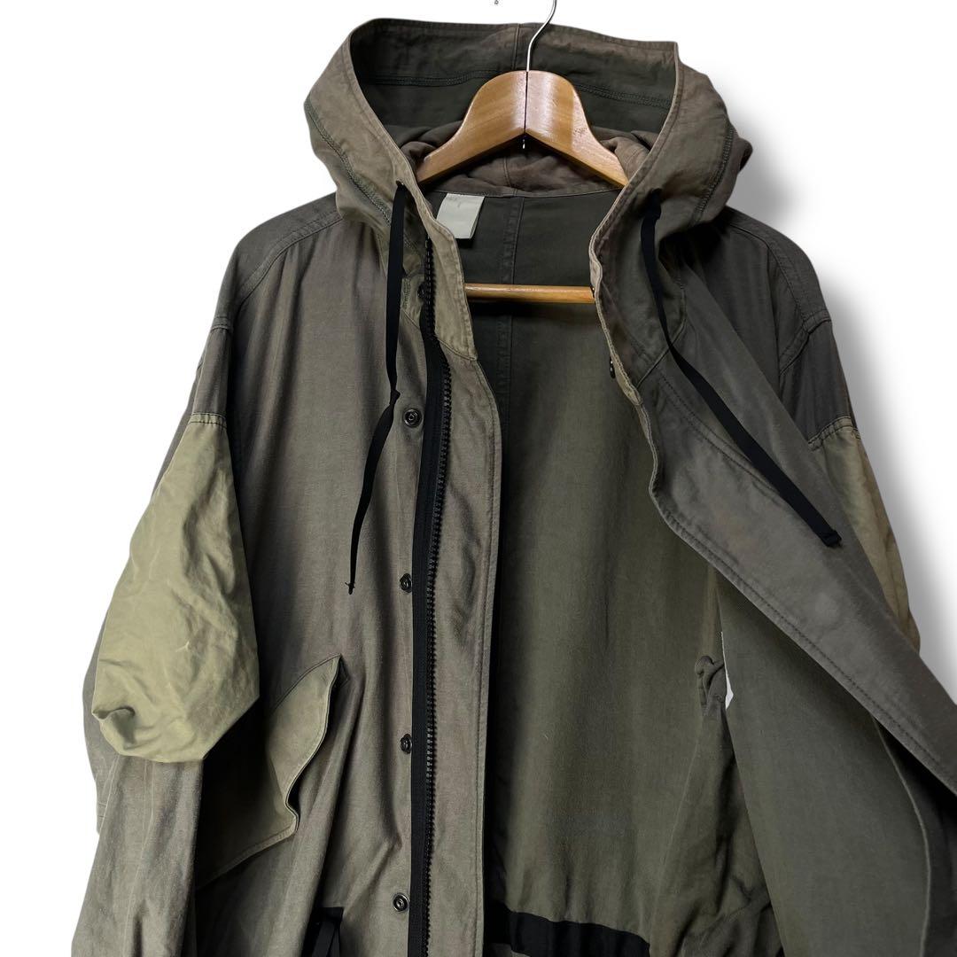N.HOOLYWOOD エヌハリウッド モッズコート 薄手　ギミック 袖ポケット