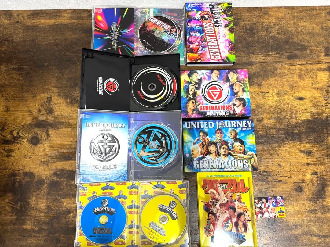 GENERATIONS DVD グッズ　まとめ売り
