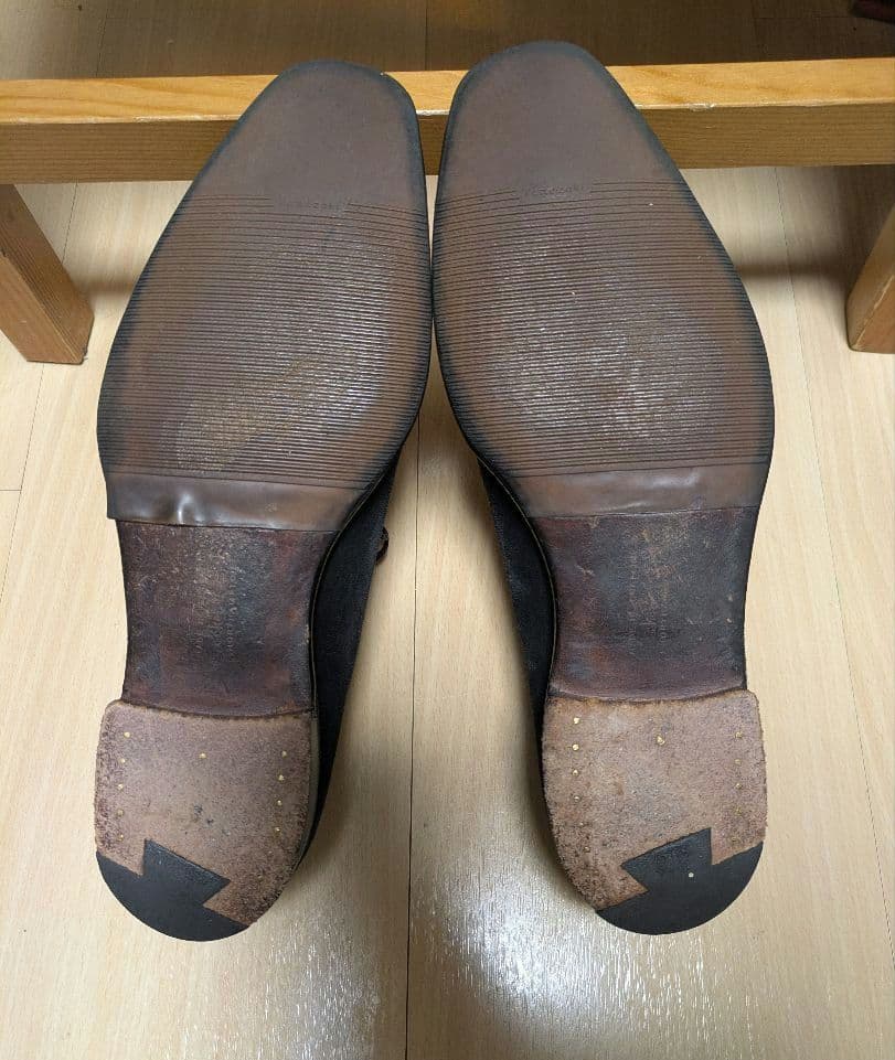 Crockett&Jones クロケットアンドジョーンズ　ブラック　スエード