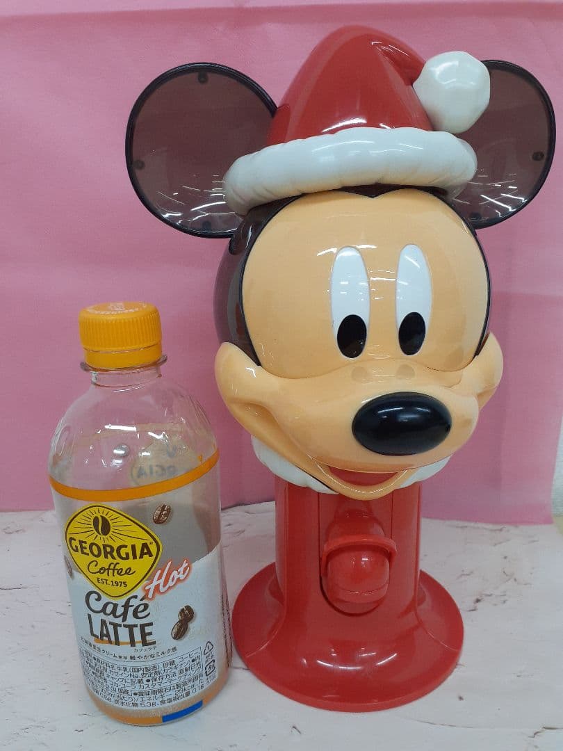 ミッキーマウス サンタ帽子 チョコレートディスペンサー2個セット