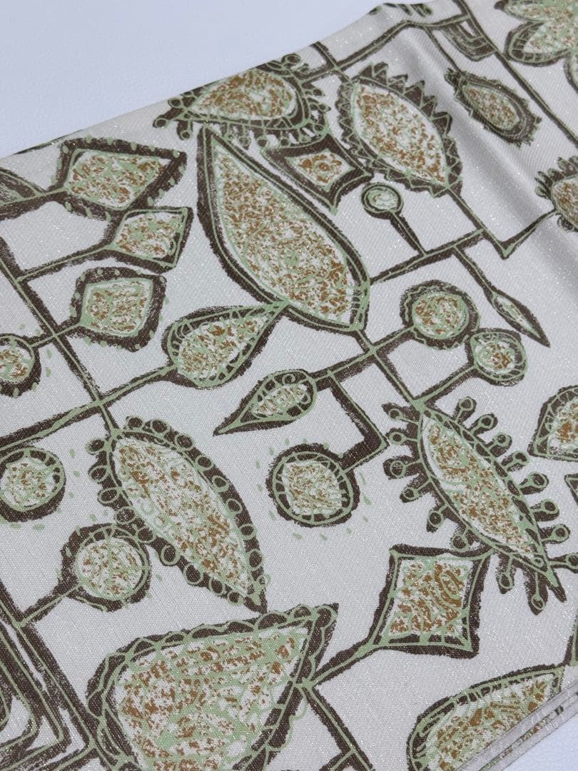 K*u様 【新品未使用】ニ代目 川村久太郎 創作友禅 全通　袋帯　未仕立て　伝産