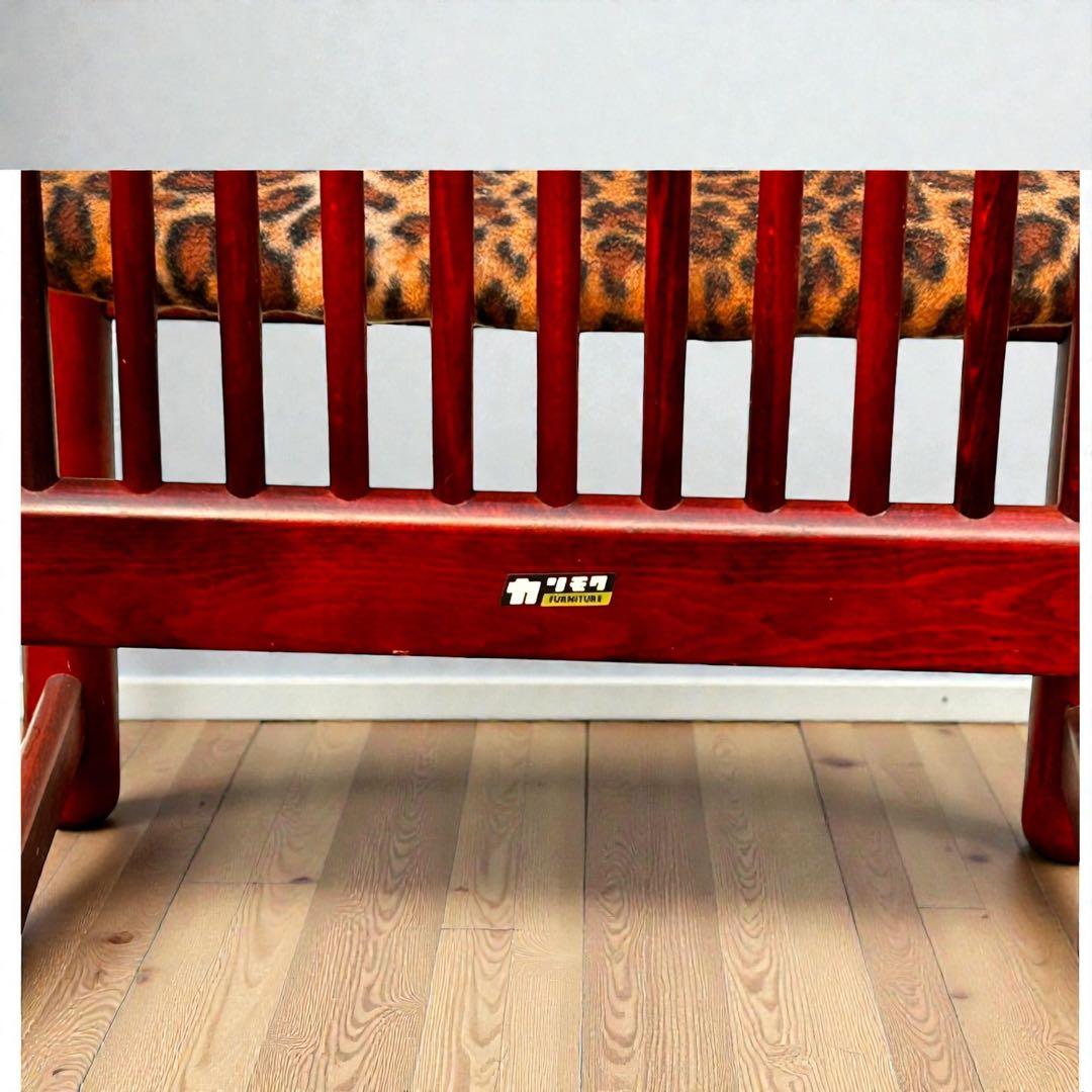 ヴィンテージ品✨昭和レトロ✨カリモク ダイニングチェア 2脚セット 木製