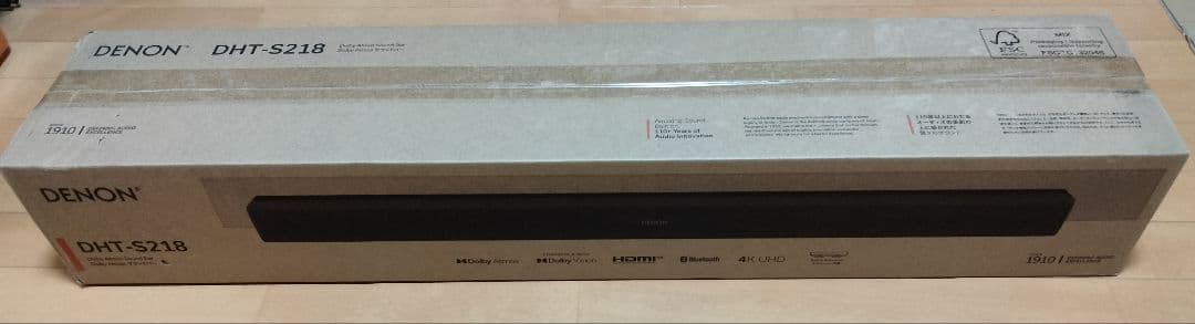 デノン サウンドバーDHT-S218K