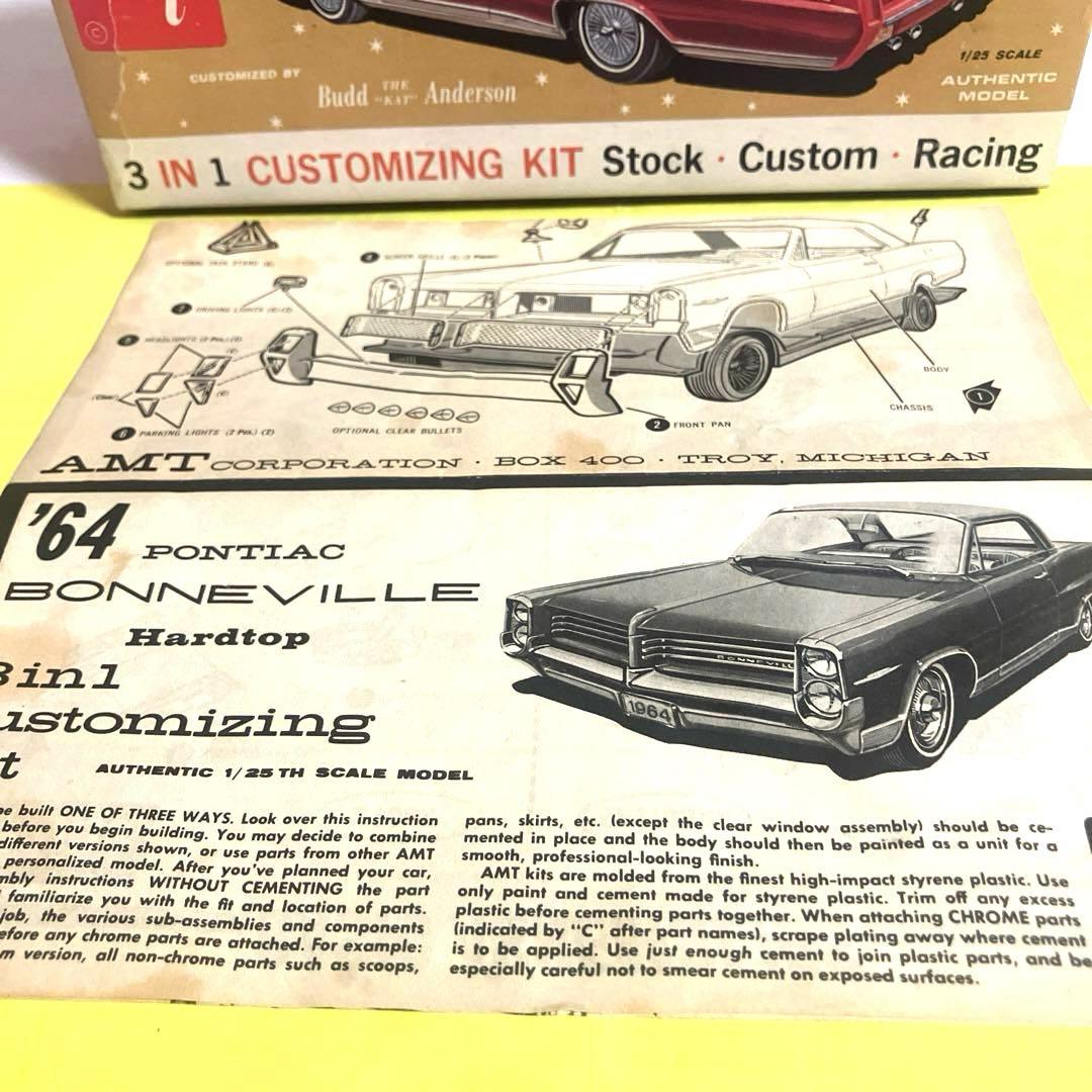 希少！激レア！当時物！amt '64 BONNEVILLE  HARDTOP