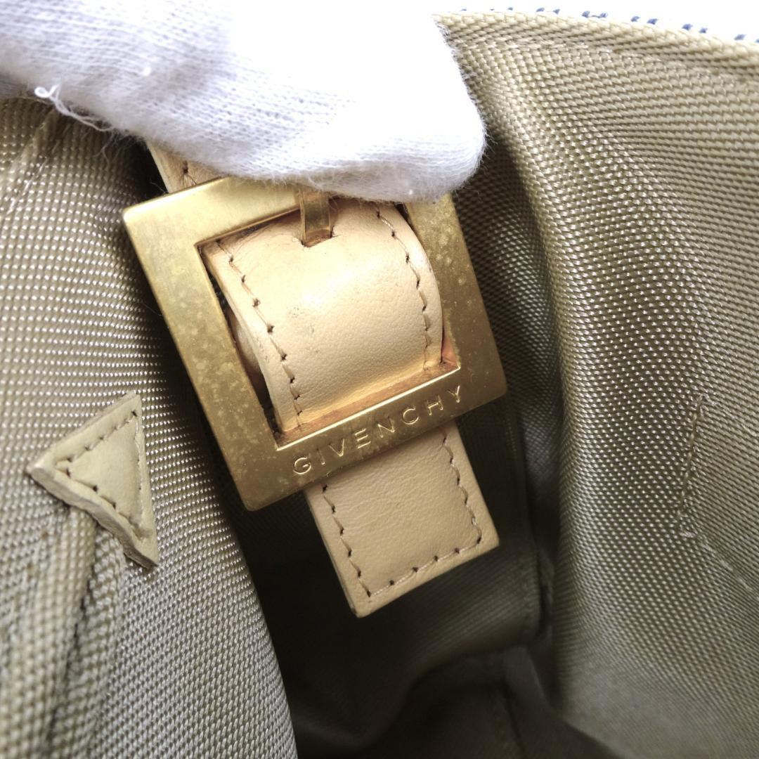 本物 良品 ■ジバンシー■千鳥格子 キャンバス ショルダーバッグ ハンドバッグ