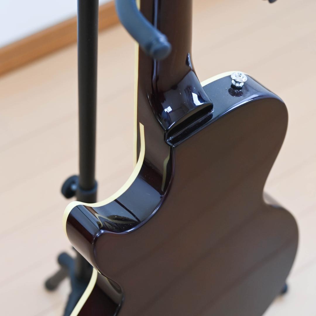 PLAYTECH レスポール型 Fフォール エレキギター サンバースト G006