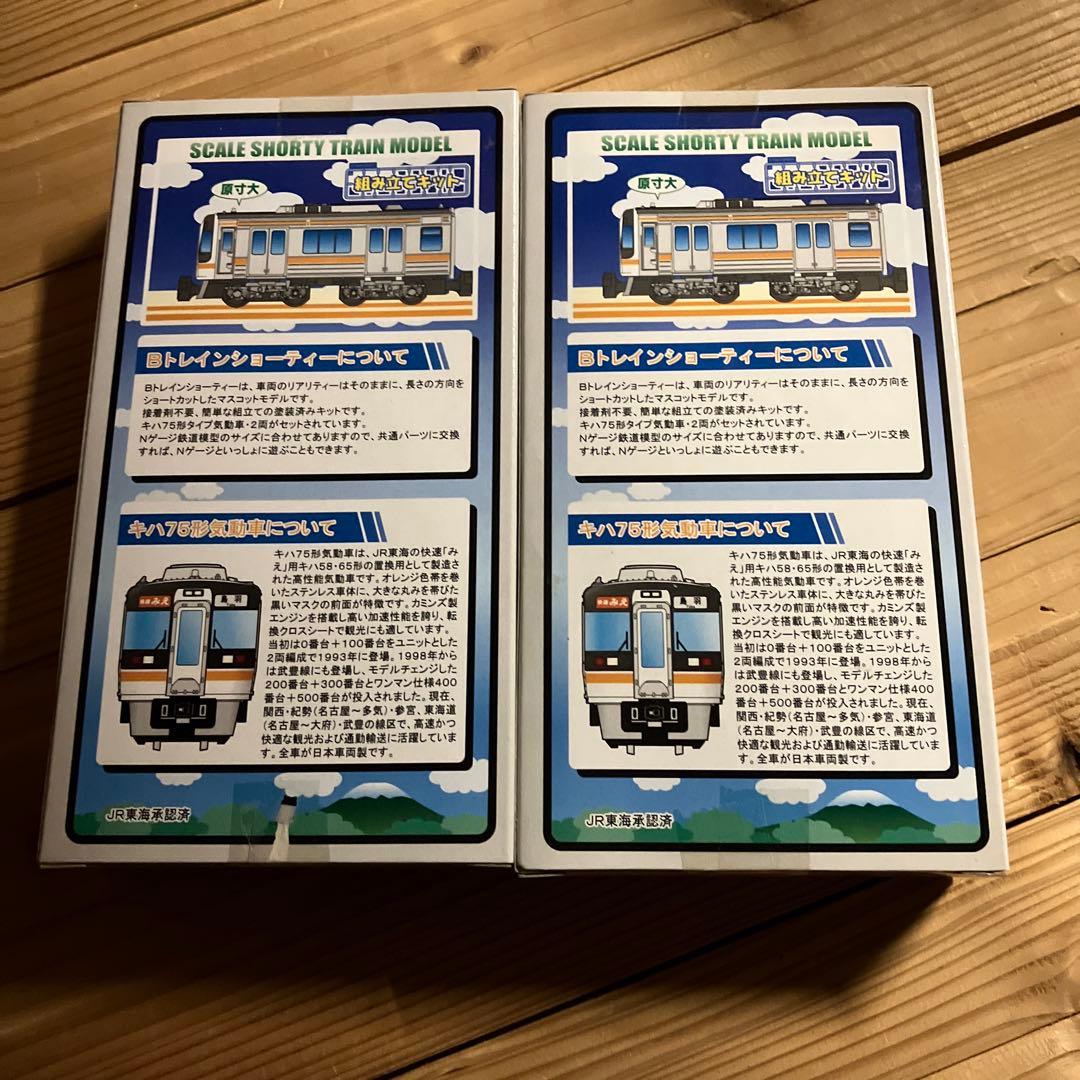 勇大さん専用　キハ75 2箱　Bトレインショーティー
