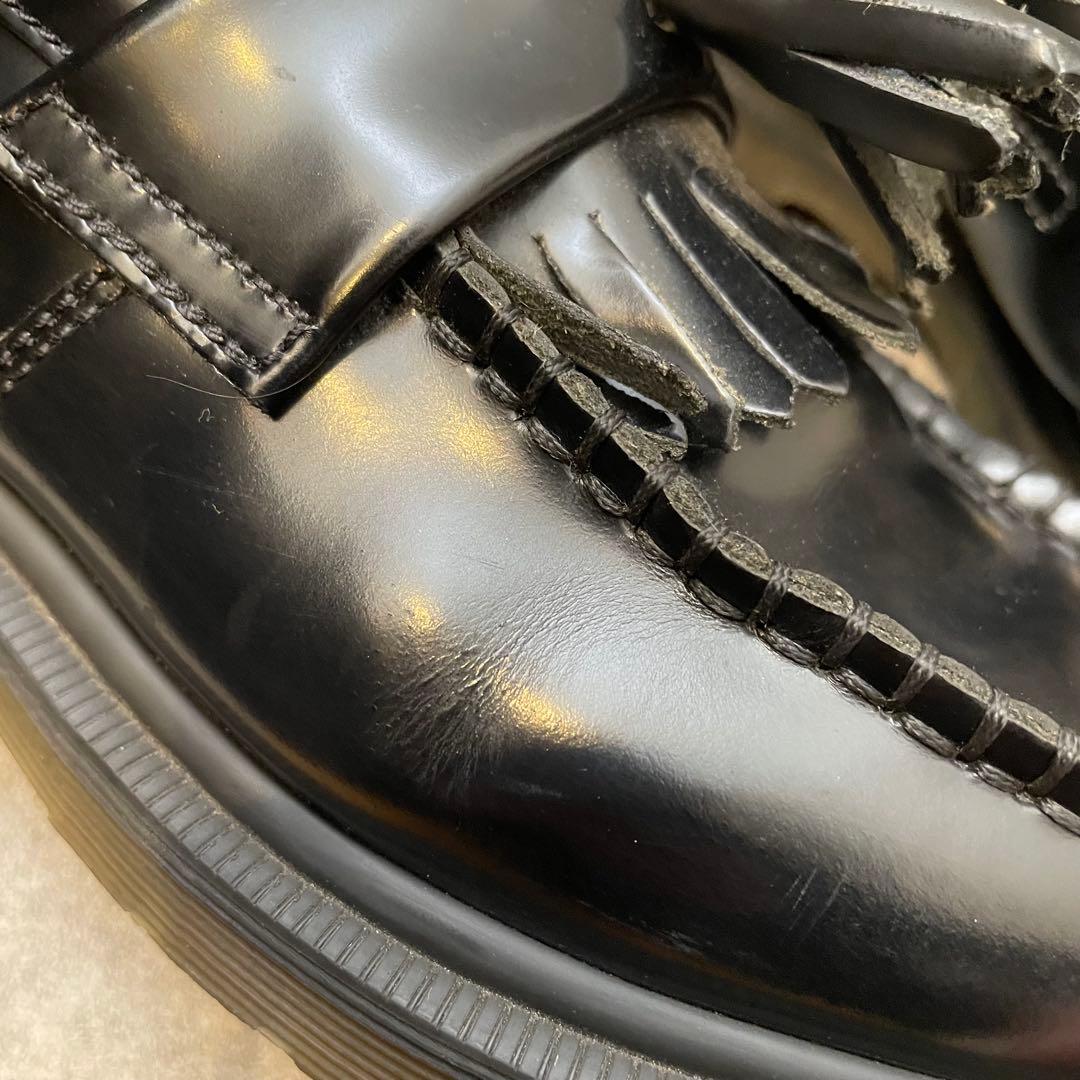 ✨人気✨ドクターマーチン エイドリアン【23】キルトタッセル ブラック