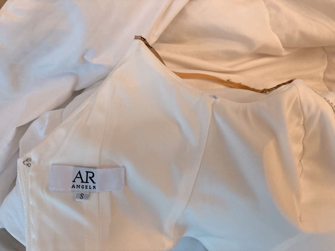 エンジェルアール　セットアップ　ドレス　ホワイト　Ｓ