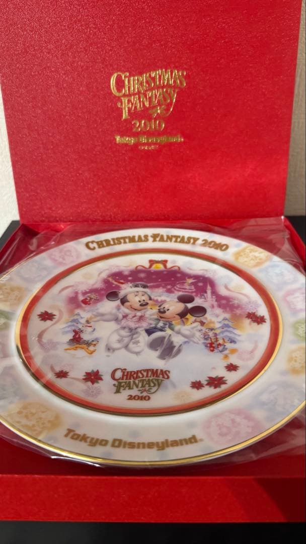東京ディズニーランド クリスマスファンタジー皿 ５枚セット