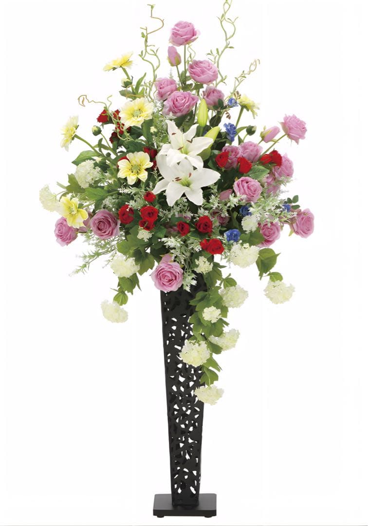 光触媒　人工観葉植物　フェイクグリーン　トールキングスタンド1.4