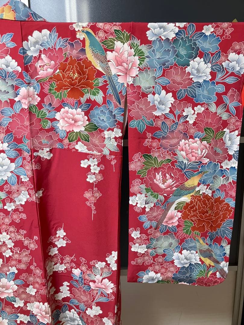 正絹　四つ身　七五三　祝い着