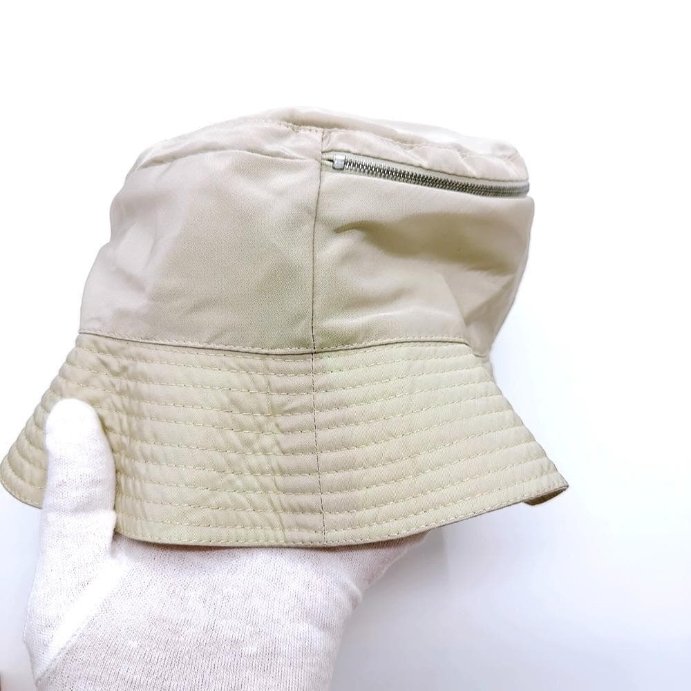 ◇エルメス◇ナイロン/ジップ/ファスナー/57/バケットハット/帽子/ブランド