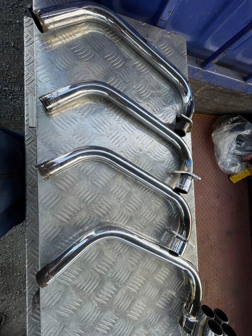 カワサキ コブラツイスト菅マフラー