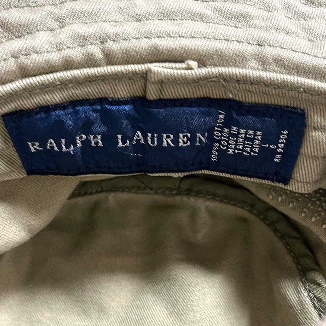 希少 古着 90's ラルフローレン ハンティング ハット タタキ RRL