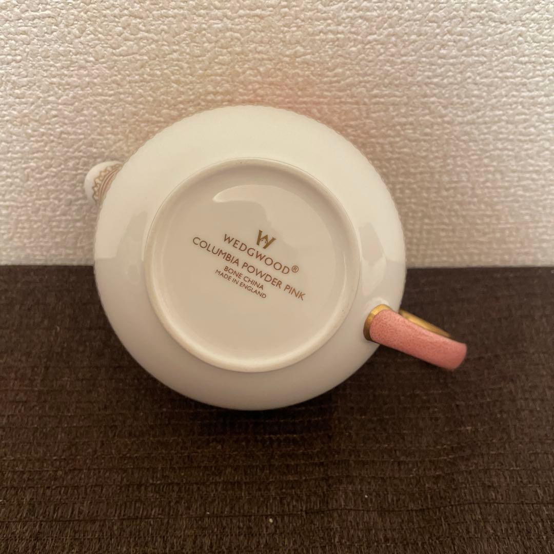 ウェッジウッド　コロンビア　パウダーピンク　クリーマー