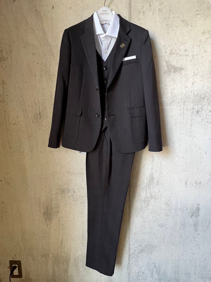 卒業式　男の子　スーツ 150　5点セット　入学式　発表会　子ども　スーツ