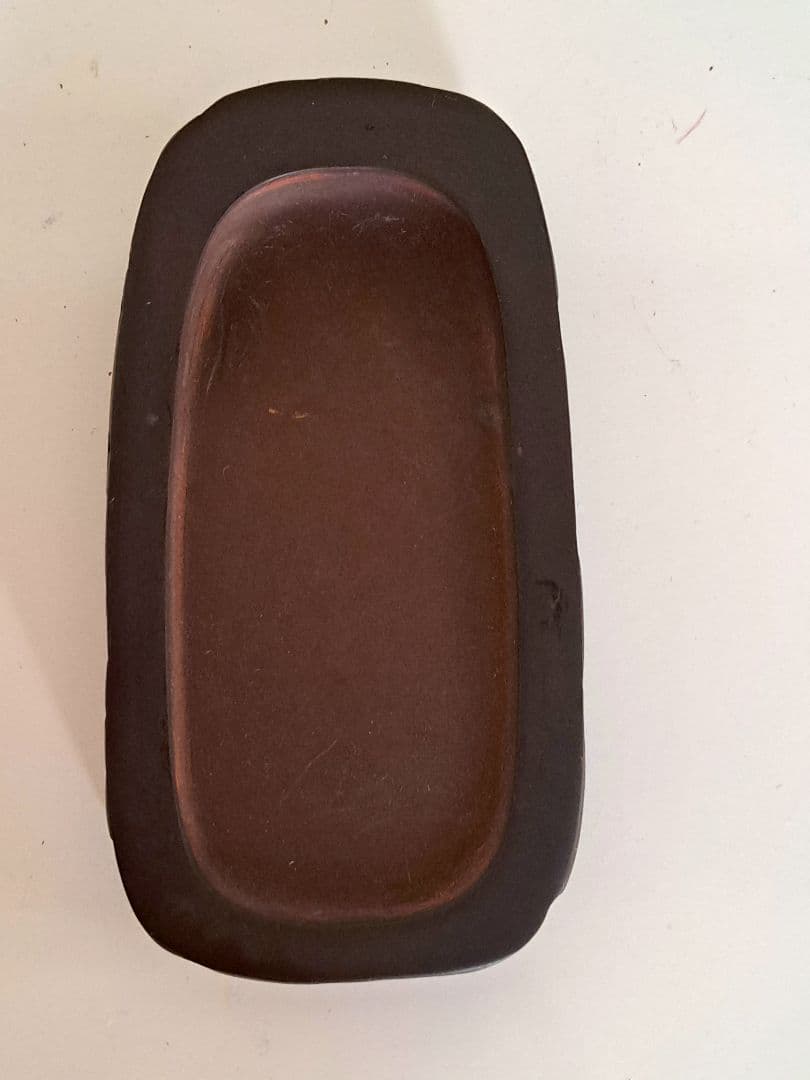 「値引き」新品未使用 赤間硯 2点セット彫刻印 唯石作