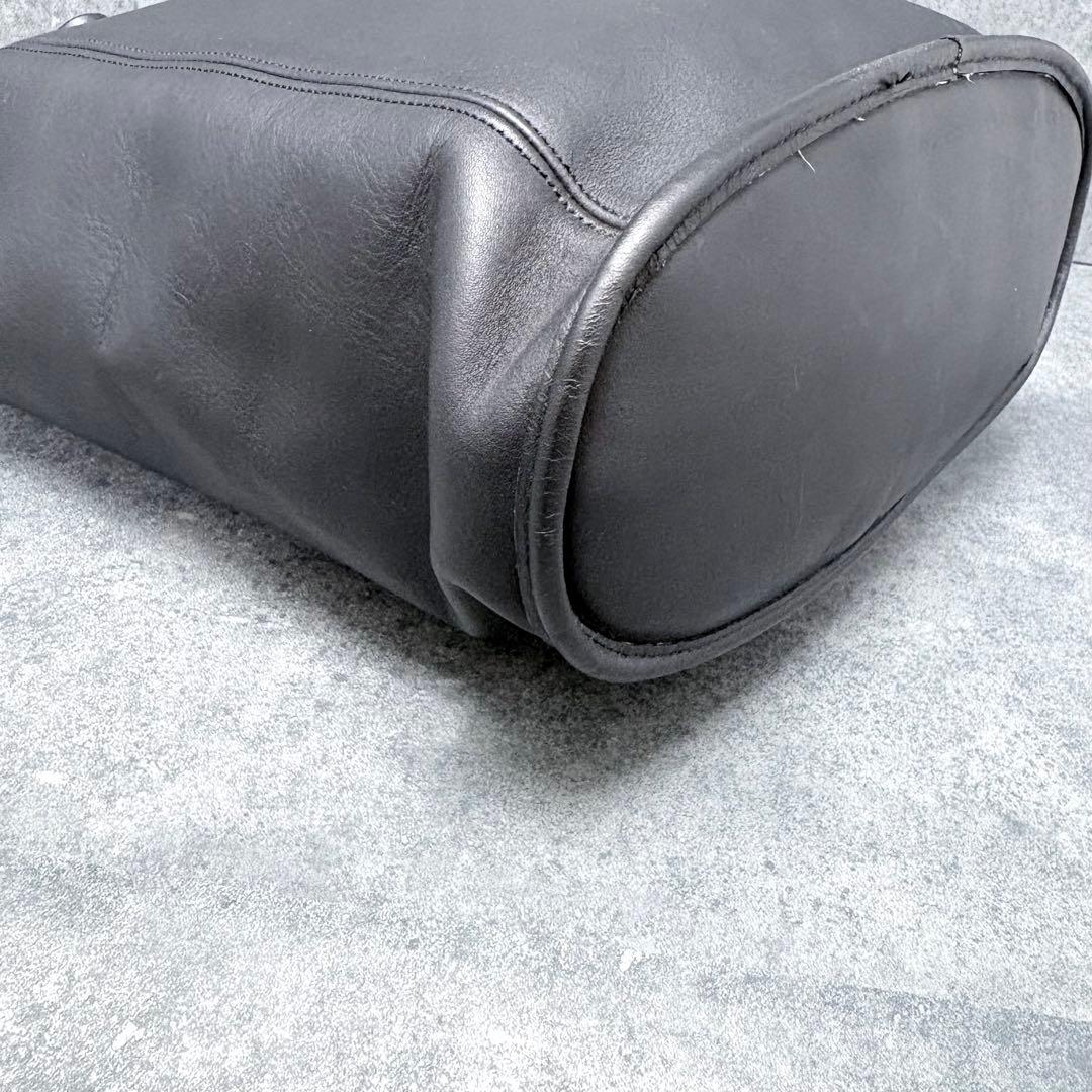 激レア 美品✨COACH オールド コーチ ショルダーバッグ ゴールド金具 黒