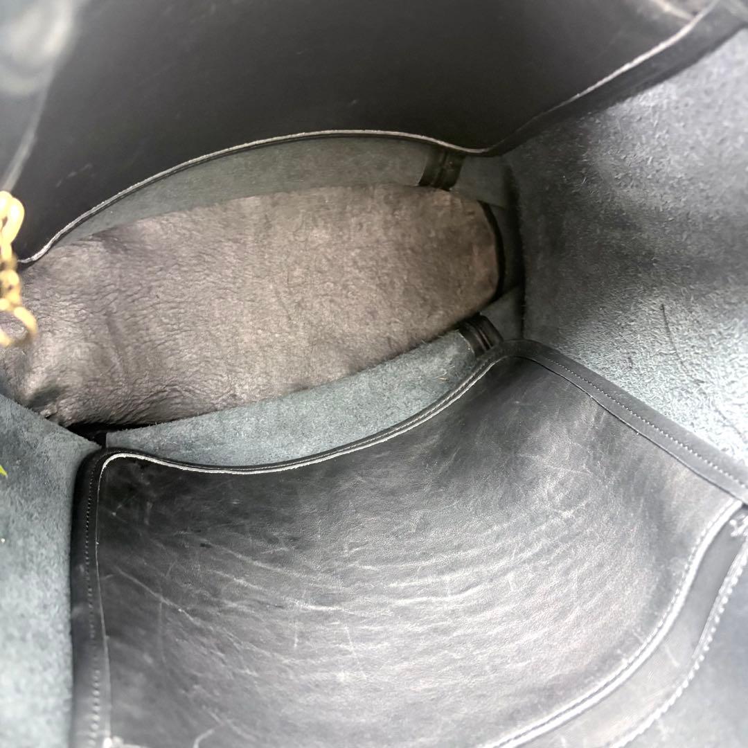 激レア 美品✨COACH オールド コーチ ショルダーバッグ ゴールド金具 黒