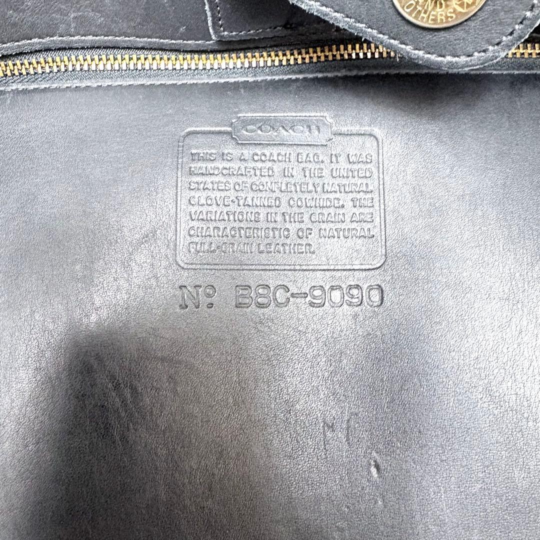 激レア 美品✨COACH オールド コーチ ショルダーバッグ ゴールド金具 黒