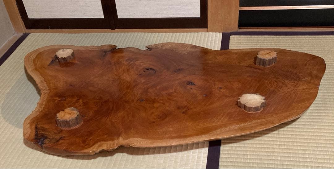 花台　台座　天然木　一枚板