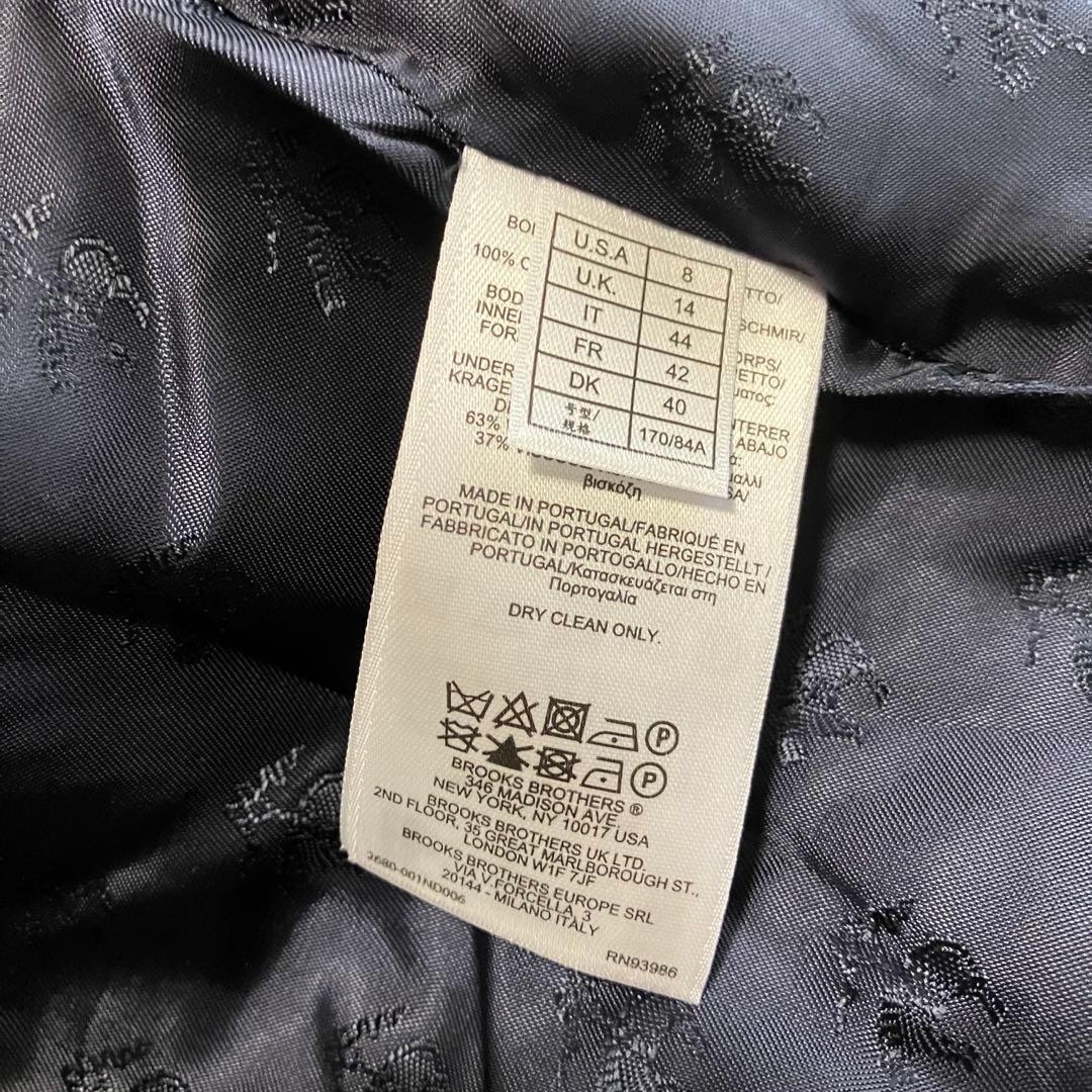 ブルックスブラザーズ テーラードジャケット カシミヤ100% 8